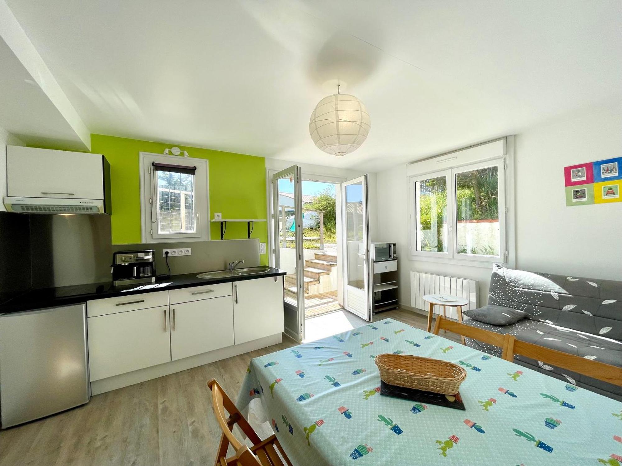 Maison Familiale Au Calme, Proche Plage, 9 Couchages, Terrasses, Wifi, Garage Velo - Bretignolles-Sur-Mer - Fr-1-231-203 Bagian luar foto