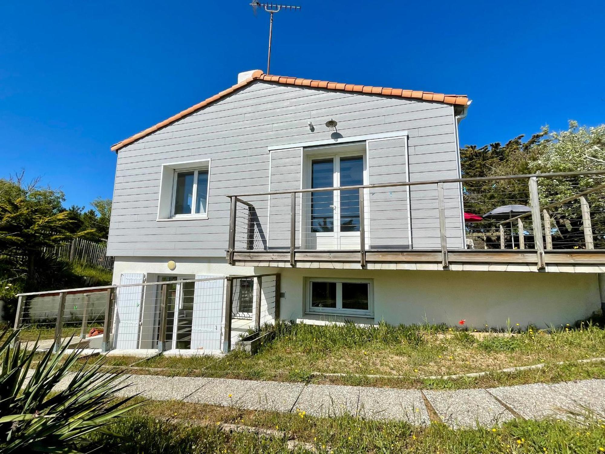Maison Familiale Au Calme, Proche Plage, 9 Couchages, Terrasses, Wifi, Garage Velo - Bretignolles-Sur-Mer - Fr-1-231-203 Bagian luar foto
