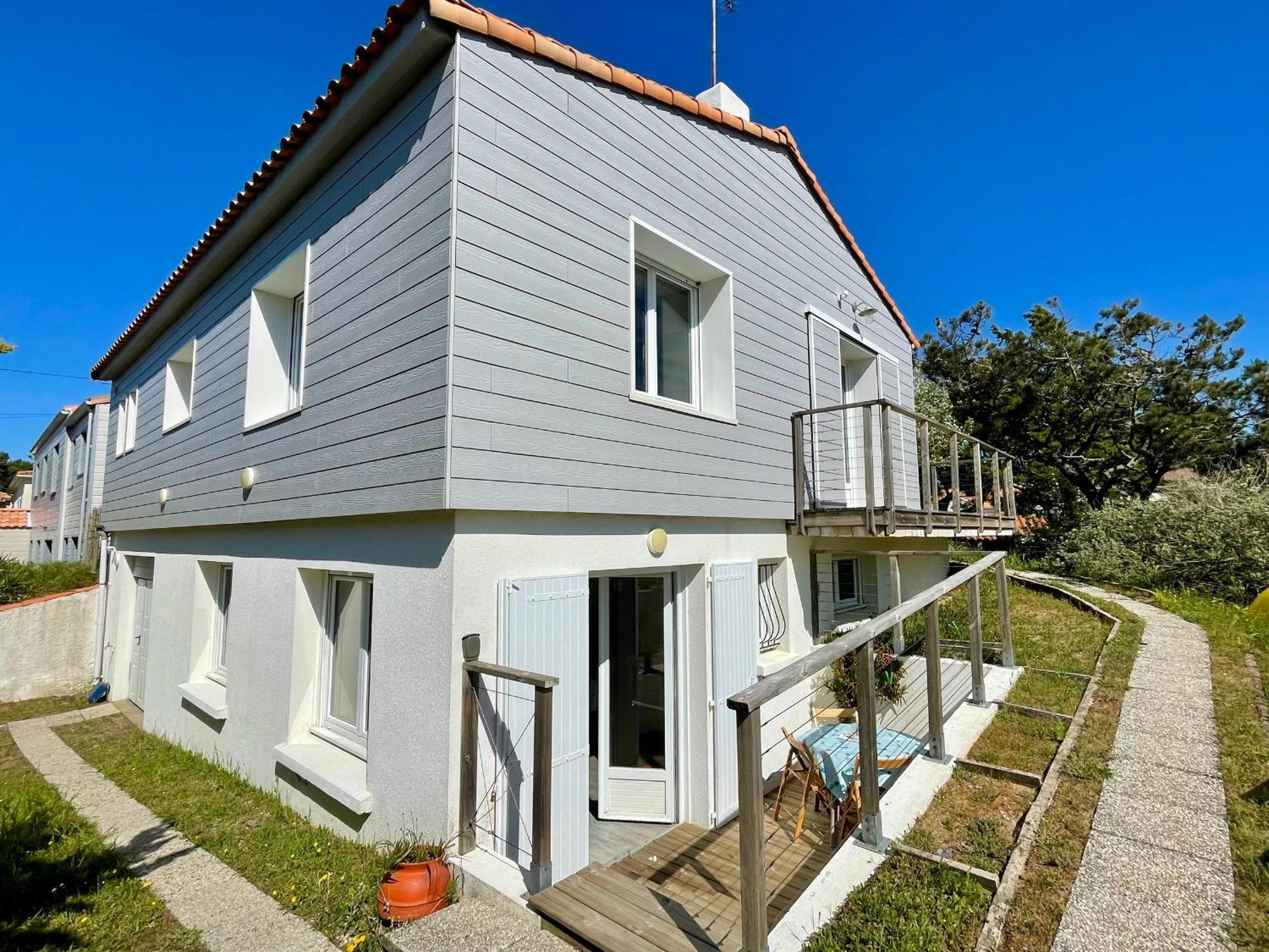 Maison Familiale Au Calme, Proche Plage, 9 Couchages, Terrasses, Wifi, Garage Velo - Bretignolles-Sur-Mer - Fr-1-231-203 Bagian luar foto